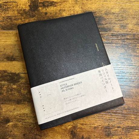Laconic Style 6-Ring Binder (A5)