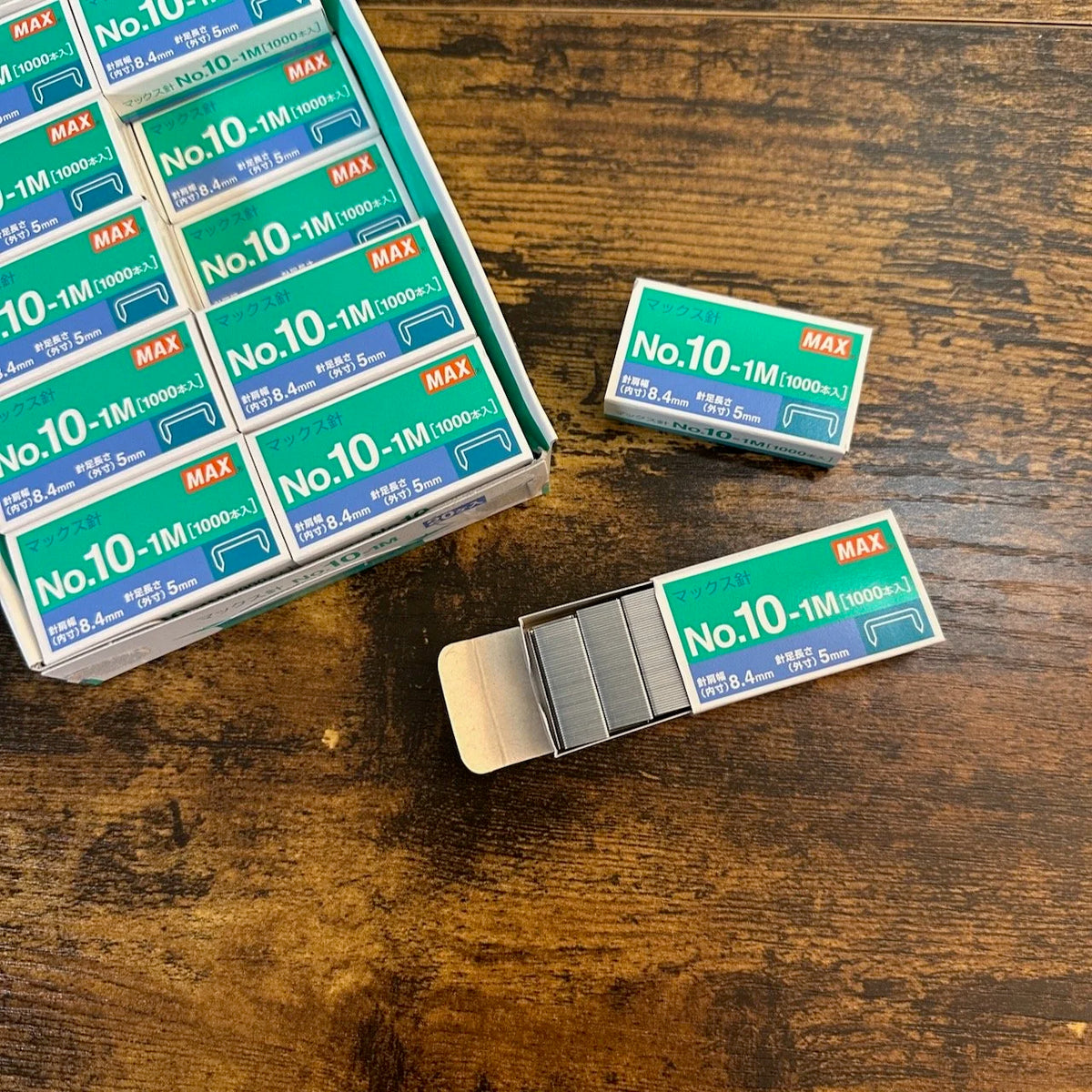 No. 10-1M Staples (Fits Midori XS Stapler and Other Japanese Mini Staplers)