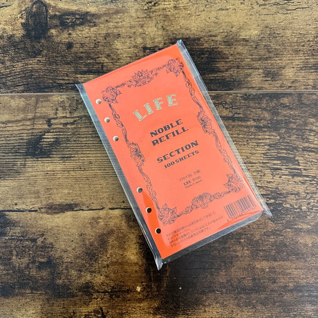 Life Noble Note 6-Ring Binder Refills