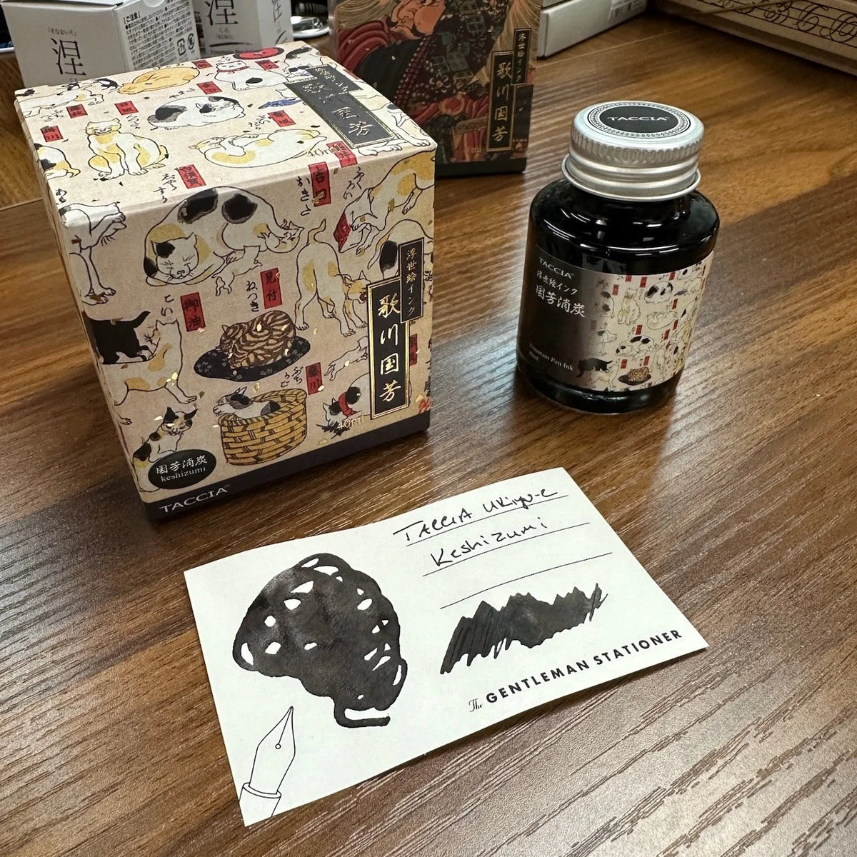 Taccia Ukiyo-e Fountain Pen Ink Series 3 Kuniyoshi Keshizumi