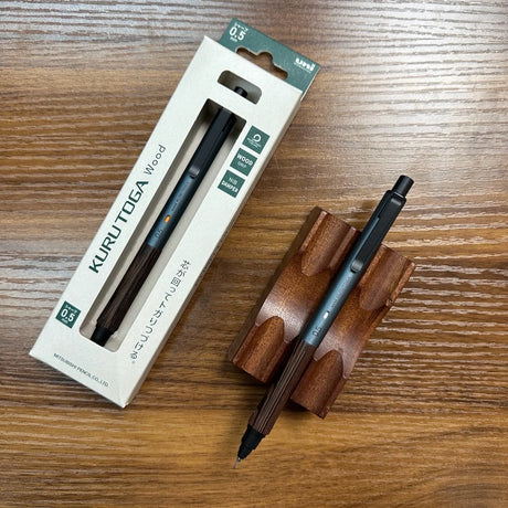 Uni Kuru Toga Mechanical Pencil / Wood (.5mm)
