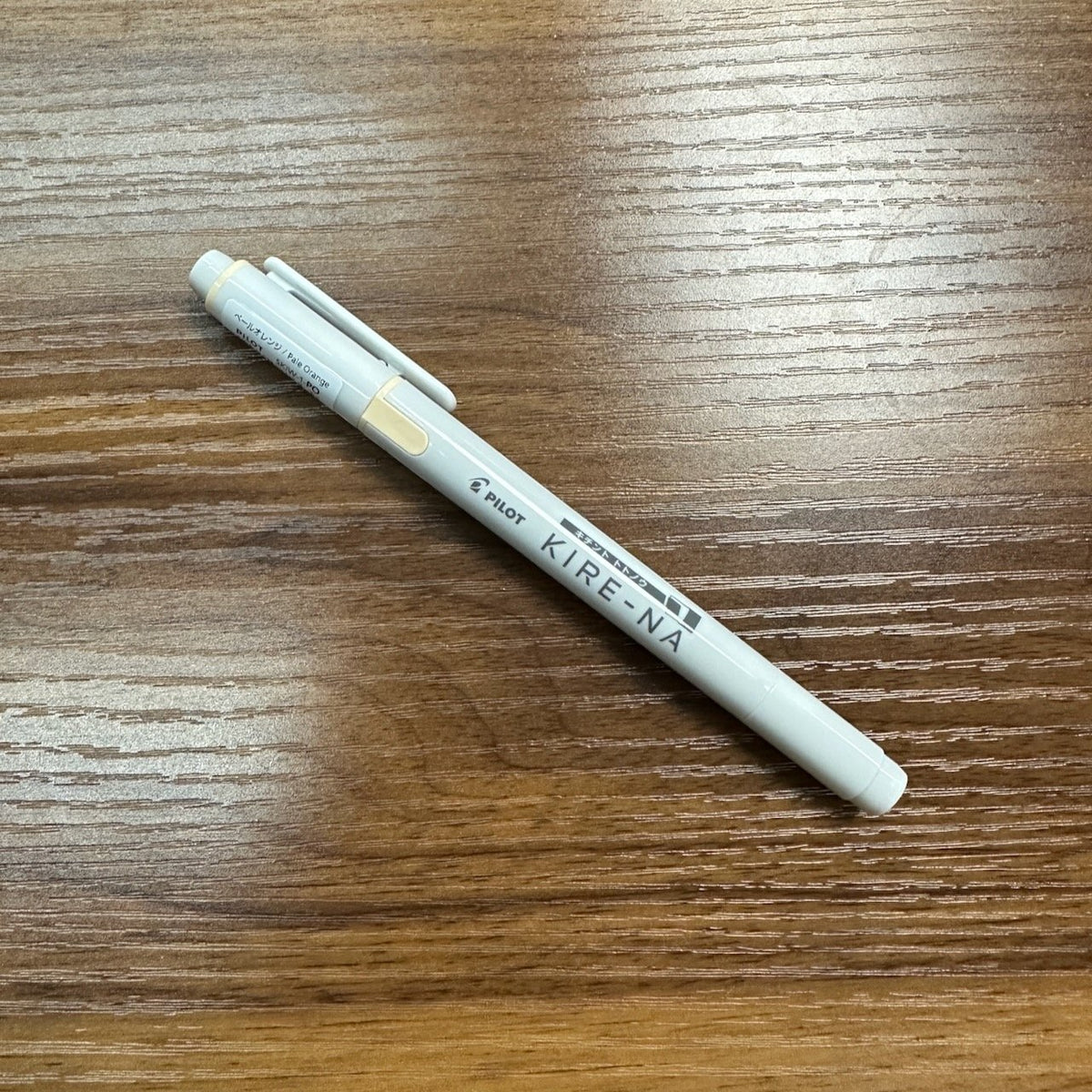 Pilot Kire-Na Double Sided Highlighters Pale Orange