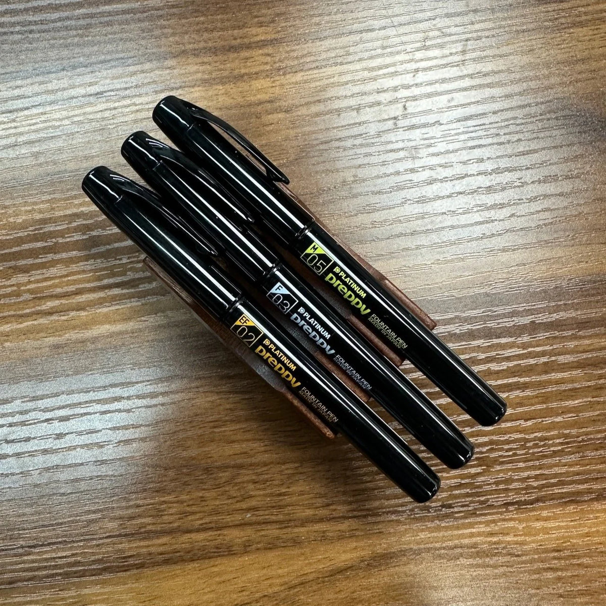 Platinum Preppy Fountain Pens Black Editions