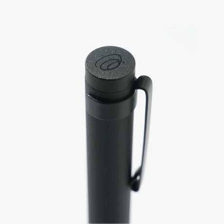 Kakimori Matte Aluminum Pen Matte Black Pen with Cap