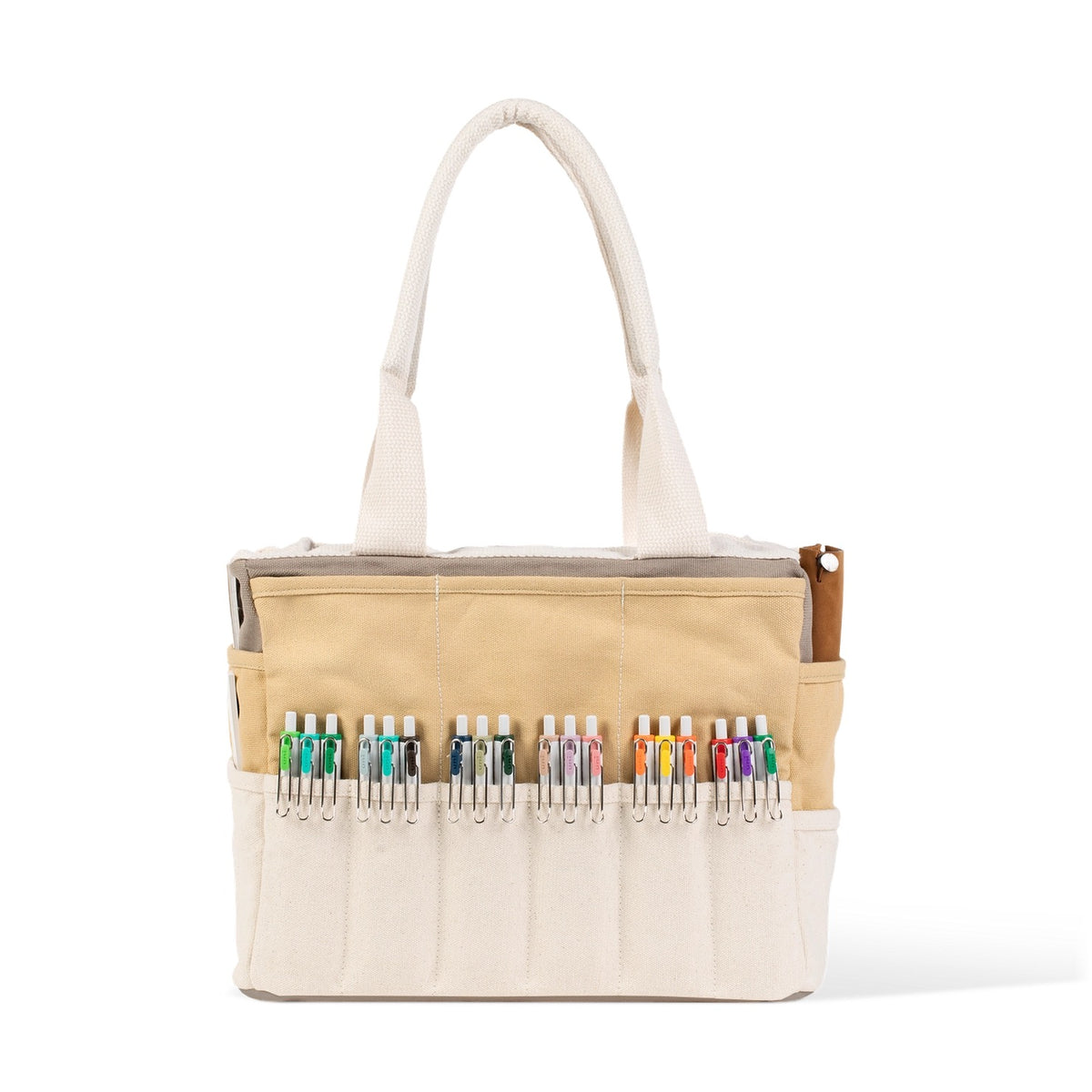 Soolla Studio Artist Bag Driftwood Loaded with Pens