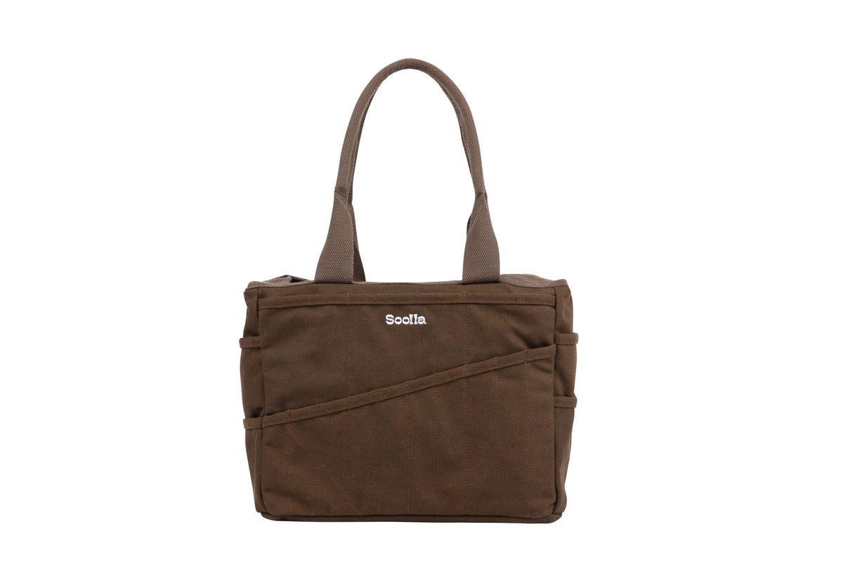 Soolla Studio Artist Bag Coffee Bean Back View