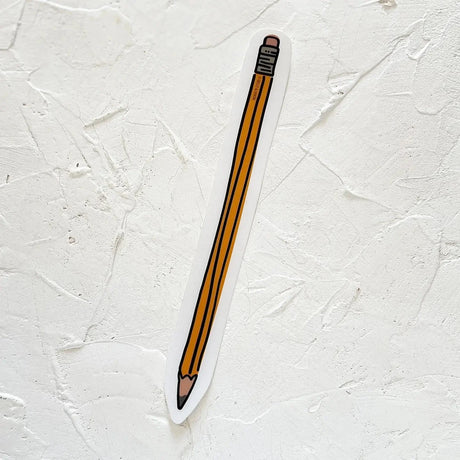 Belle & Union Vinyl Stickers with Full Length Pencil
