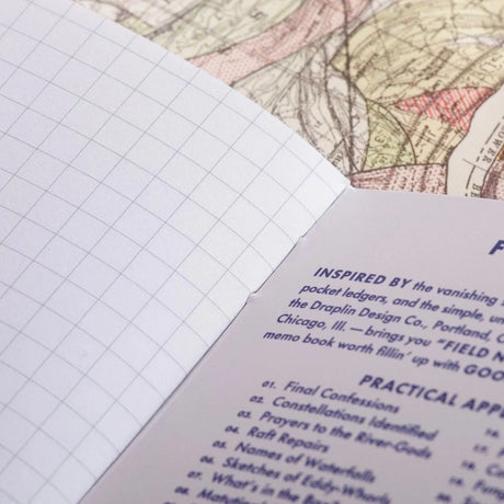Field Notes Is a River Alive Three-Pack Grid Ruling