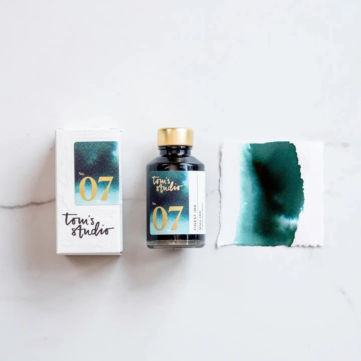 Tom's Studio Fountain Pen Ink No. 7 Mallard