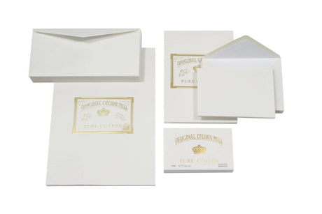 Original Crown Mill Pure Cotton Note Cards