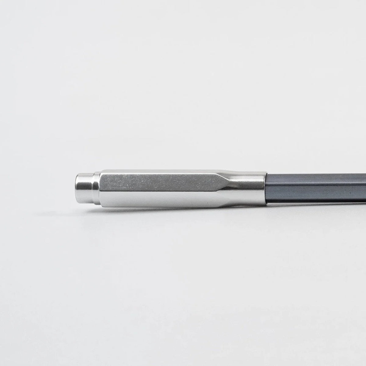 Blackwing Point Guard Silver Cap on Pencil