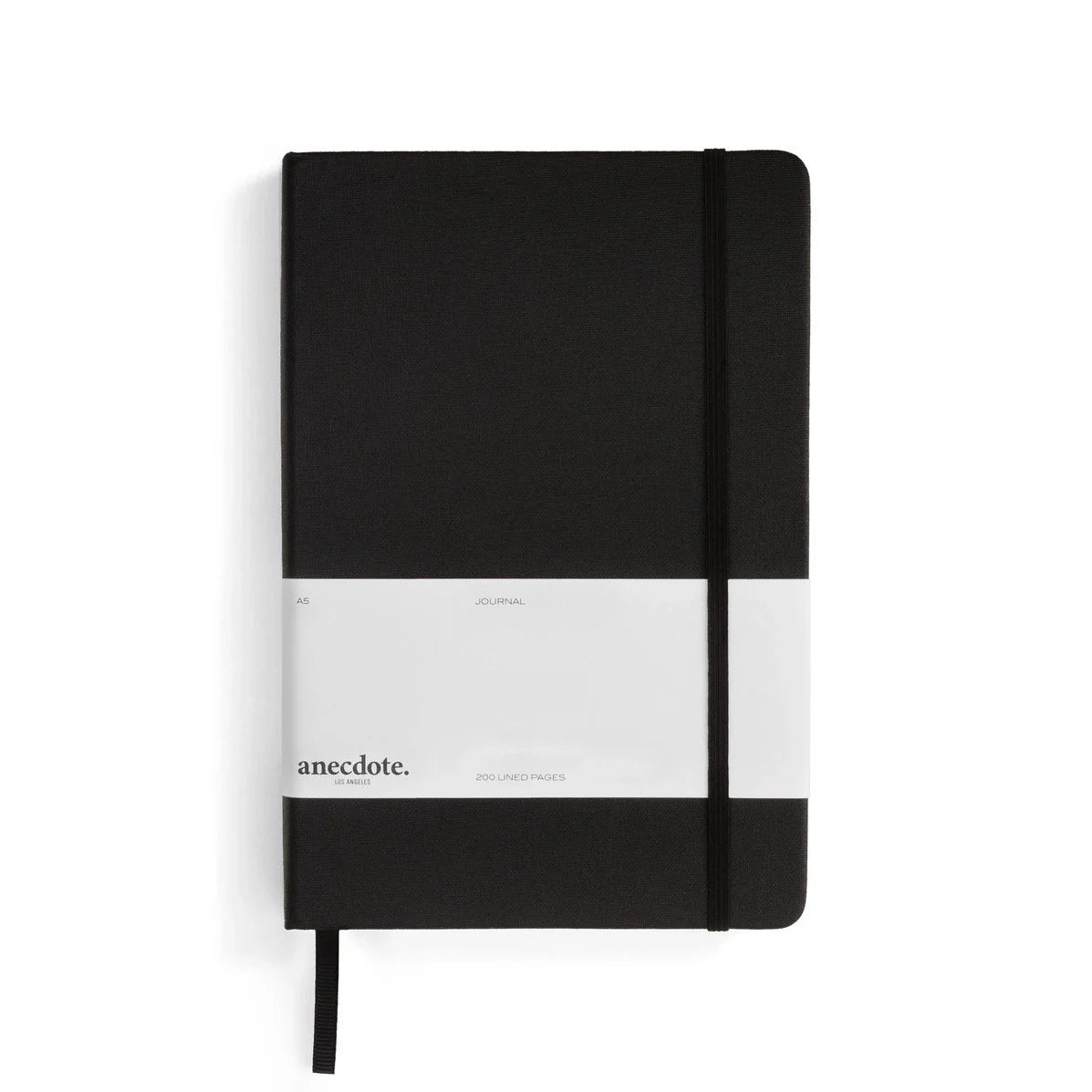 Anecdote Goods "The Journal" A5 Hardcover Notebook Black Lined