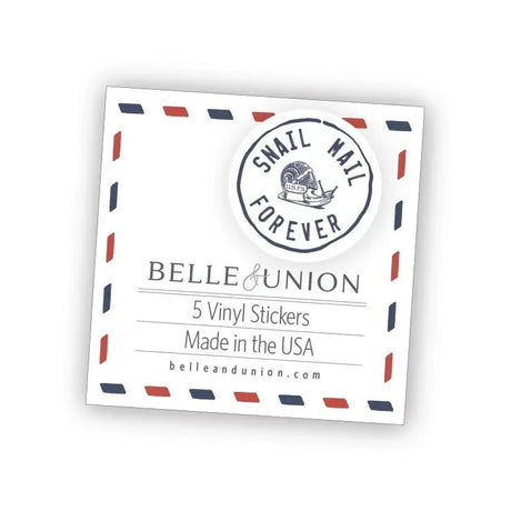 Belle & Union Postmark Stickers to seal letters