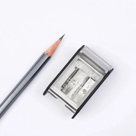 Blackwing Two-Step Sharpener with sharpened pencil