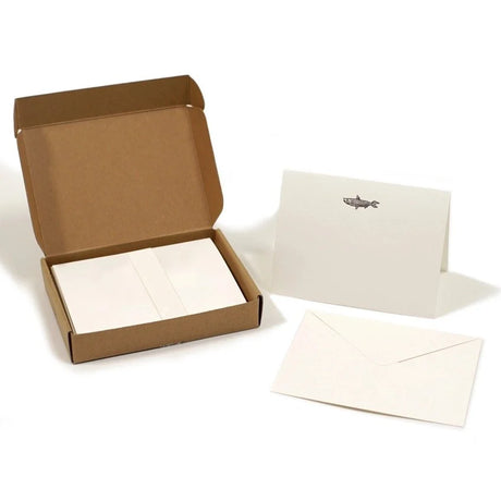 Anecdote Goods Folded Correspondence Cards Fish