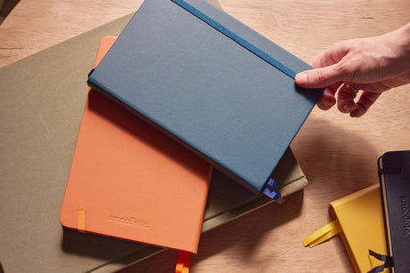 Anecdote Goods "The Journal" A5 Hardcover Notebook Stacked