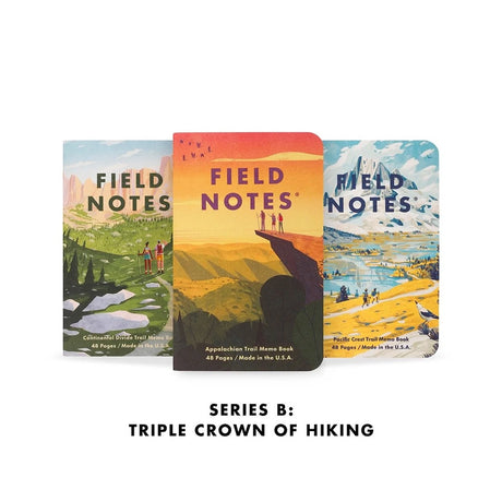 Field Notes Explore America Series B Triple Crown of Hiking