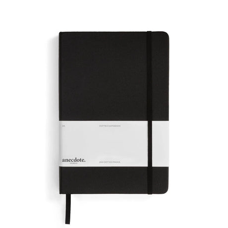Anecdote Goods "The Journal" A5 Hardcover Notebook Black Dot