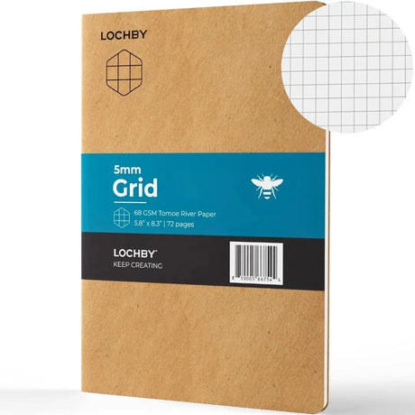 Lochby Field Journal A5 Grid