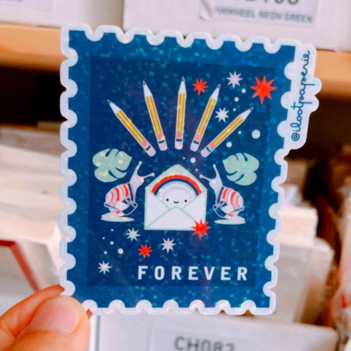Snail Mail Sticker Collection from iLootPaperie (Sold Individually)