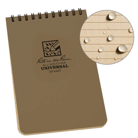 Rite in the Rain Weatherproof Top Spiral Notebooks