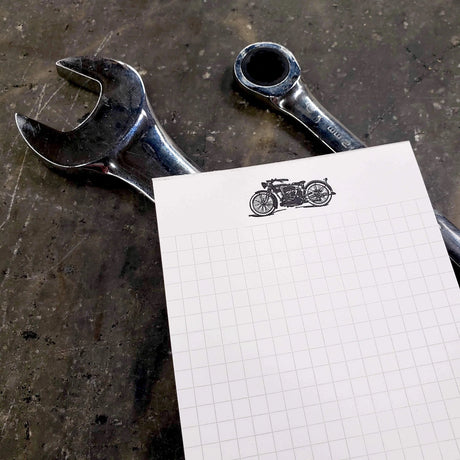 Well-Appointed Desk Letterpress Notepads (Multiple Designs)