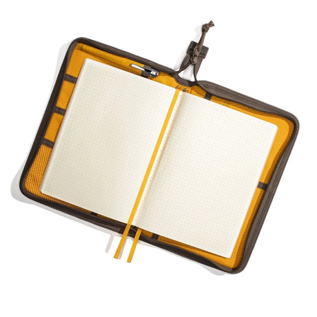 Lochby Field Folio Open with Pen and Notebook