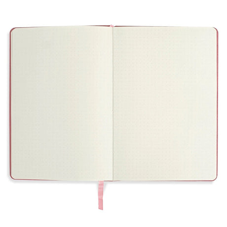 Anecdote Goods "The Journal" A5 Hardcover Notebook Dot Grid Open