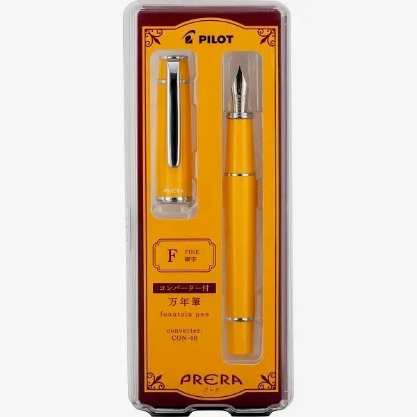 Pilot Prera Fountain Pen Honey Yellow