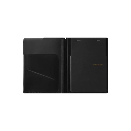 Maruman Mnemosyne Notepad Holder with Folder & Five Pockets