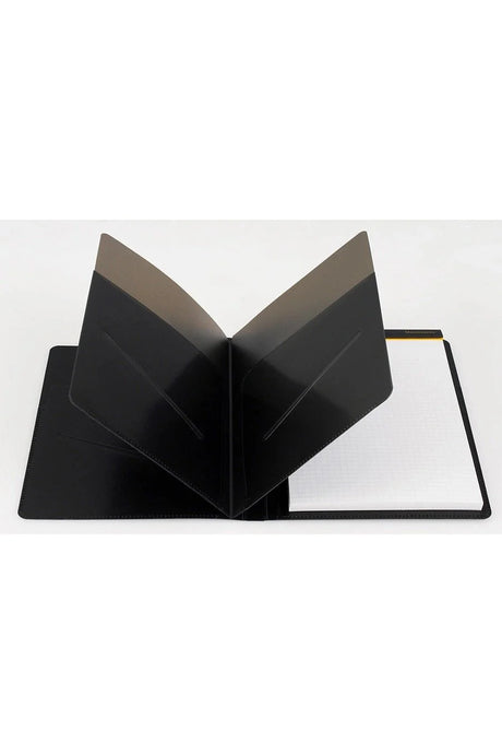Maruman Mnemosyne Notepad Holder with Folder & Five Pockets