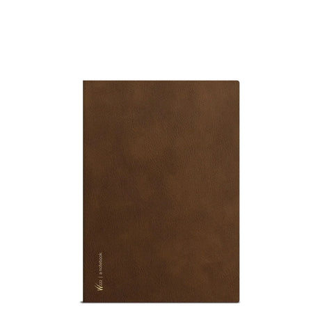 Wonderland222 B6 Notebook with Sea Otter (dark brown) cover.