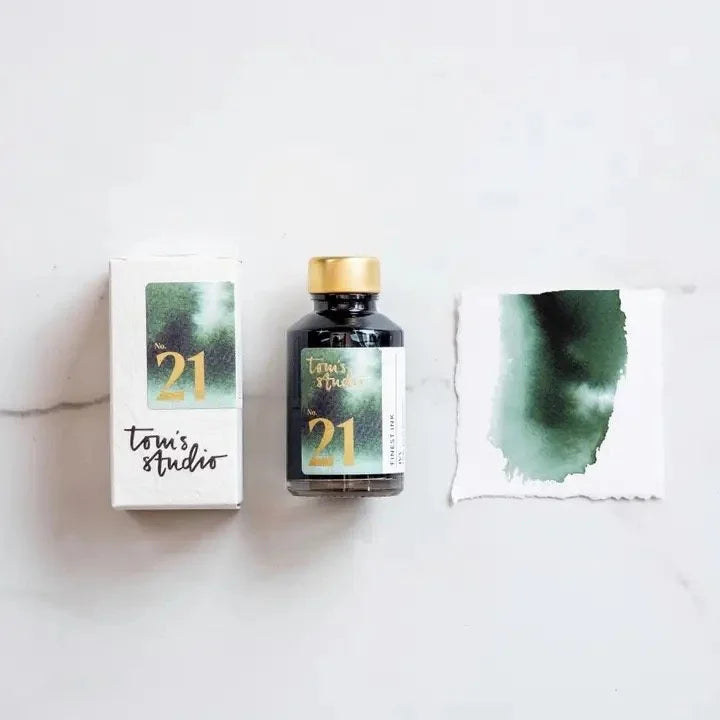 Tom's Studio Fountain Pen Ink No. 21 Ivy