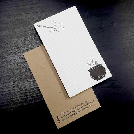 Well-Appointed Desk Letterpress Notepads (Multiple Designs)