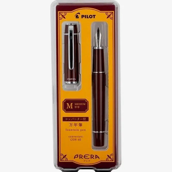 Pilot Prera Fountain Pen Cinnamon Brown