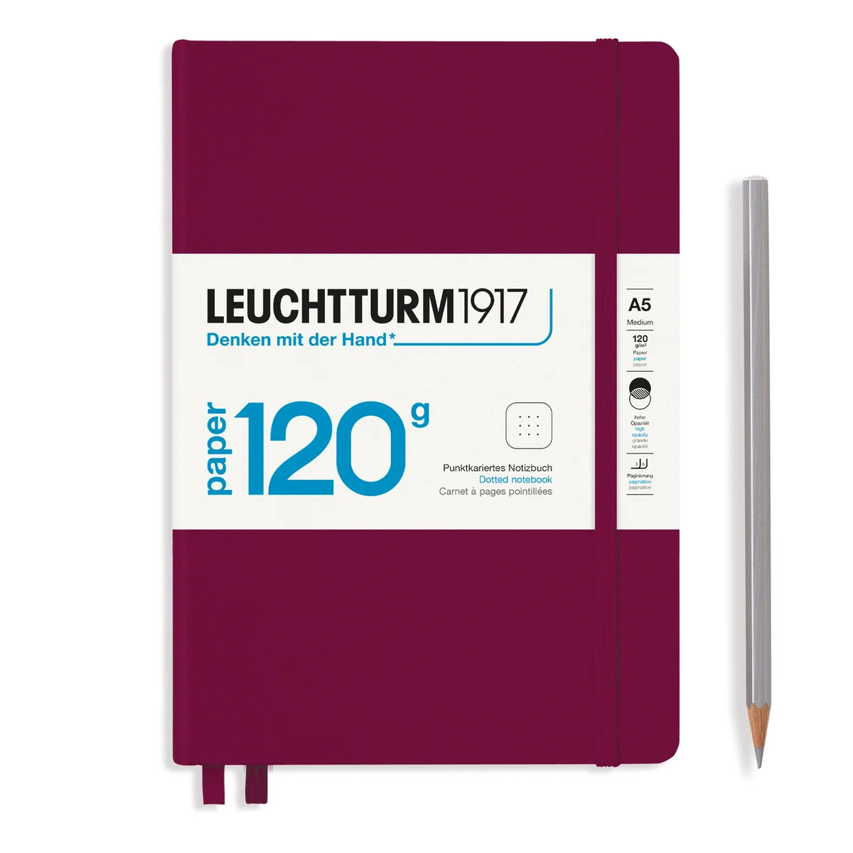 Leuchtturm1917 Hardcover A5 Notebook (120g Edition)