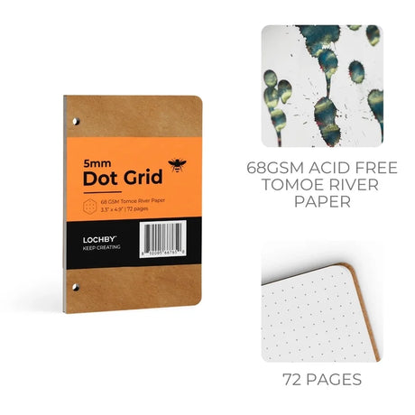 Lochby 6-Ring Binder Refills Tomoe River