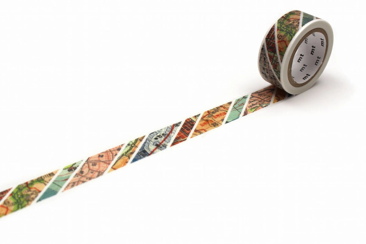 MT Washi Tape / Maps & Travel Series