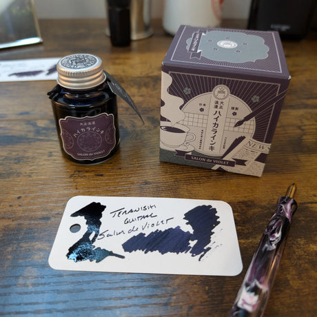 Teranishi Guitar Ink Bottle Salon de Violet