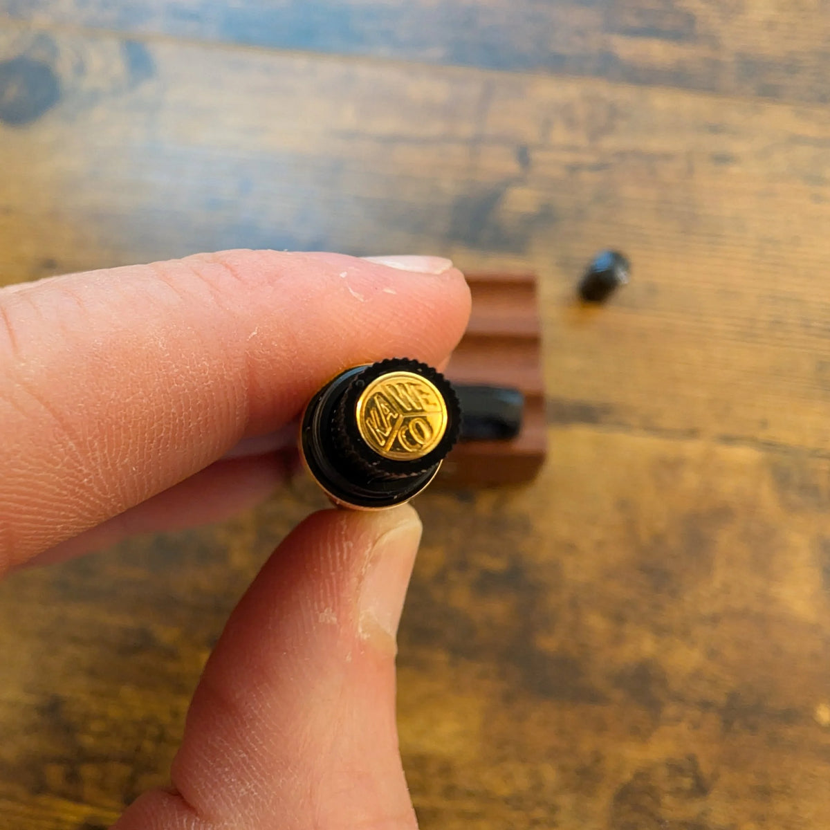 Kaweco Classic Sport Piston Blind Cap Finial with Logo