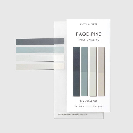 Cloth & Paper Document Flags Page Pins Volume 2