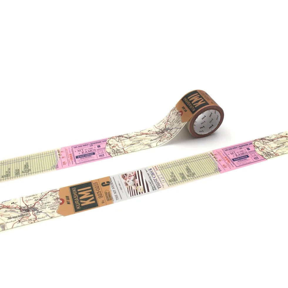 MT Washi Tape / Maps & Travel Series