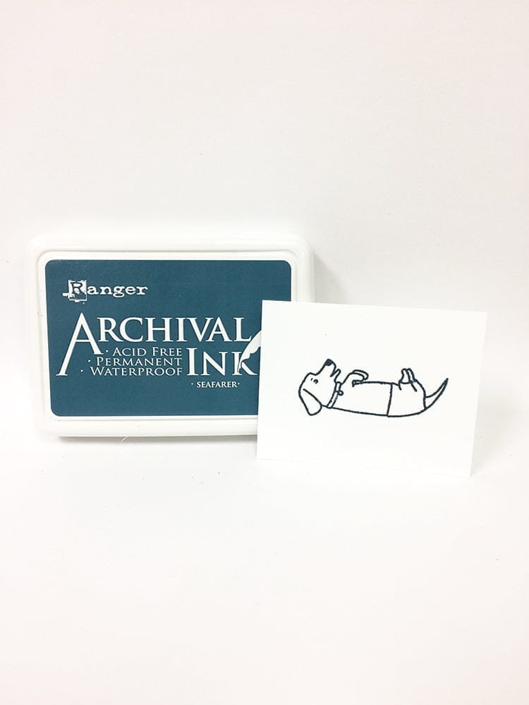 Ranger Ink Archival Ink Pads in Seafarer Teal Blue