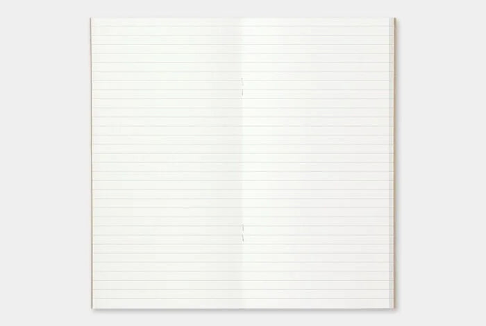 TRAVELER'S Notebook Standard Refill Lined Open