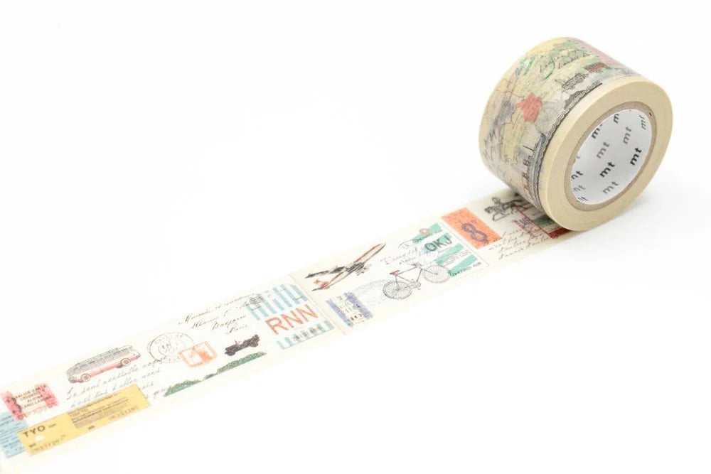 MT Washi Tape / Maps & Travel Series