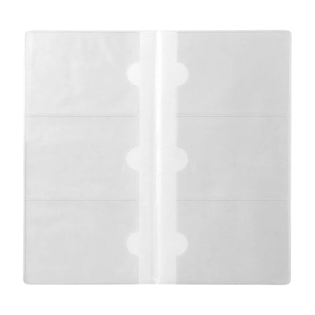 TRAVELER'S Notebook Standard Card File PVC Open