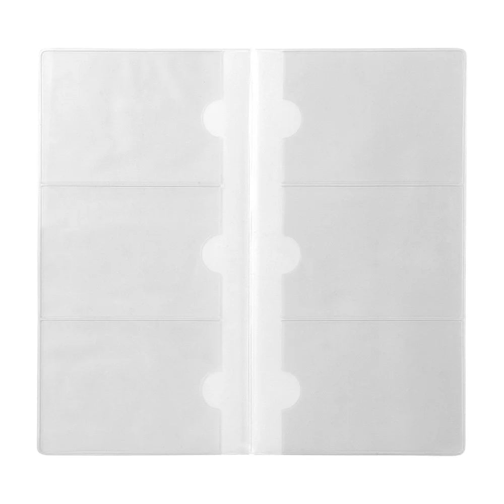 TRAVELER'S Notebook Standard Card File PVC Open