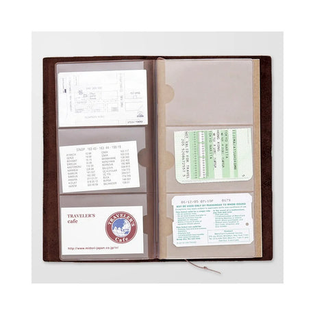 TRAVELER'S Notebook Standard Card File In Use