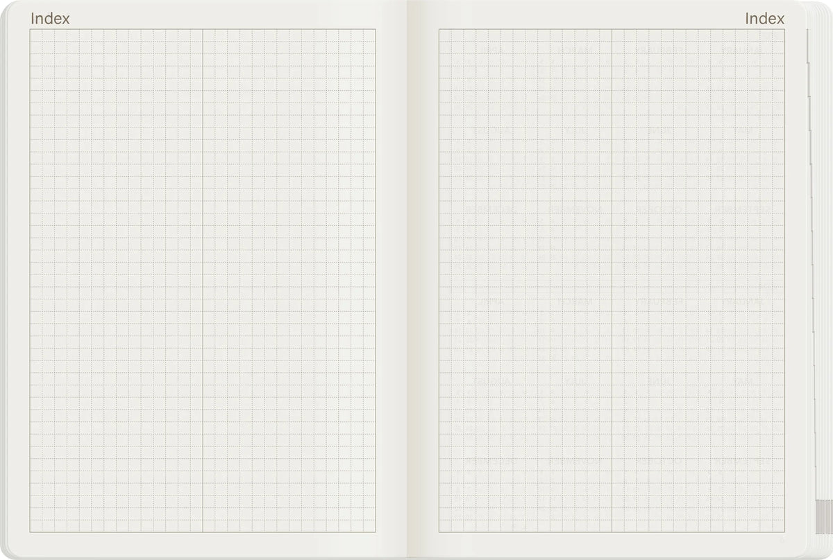 Wonderland222 2027 B6 Weekly Planner Core Index Pages Facing