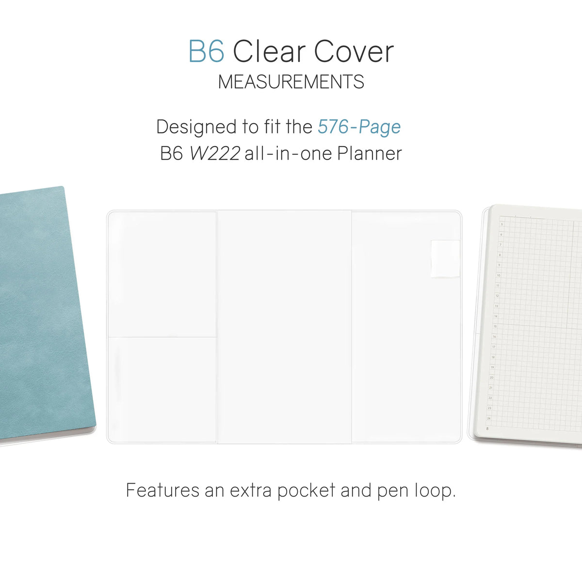 Wonderland222 Clear Cover for B6 All-in-One